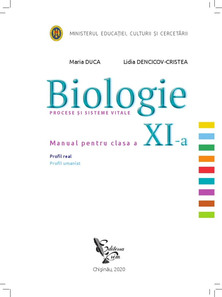 Biologie clasa a XI-a