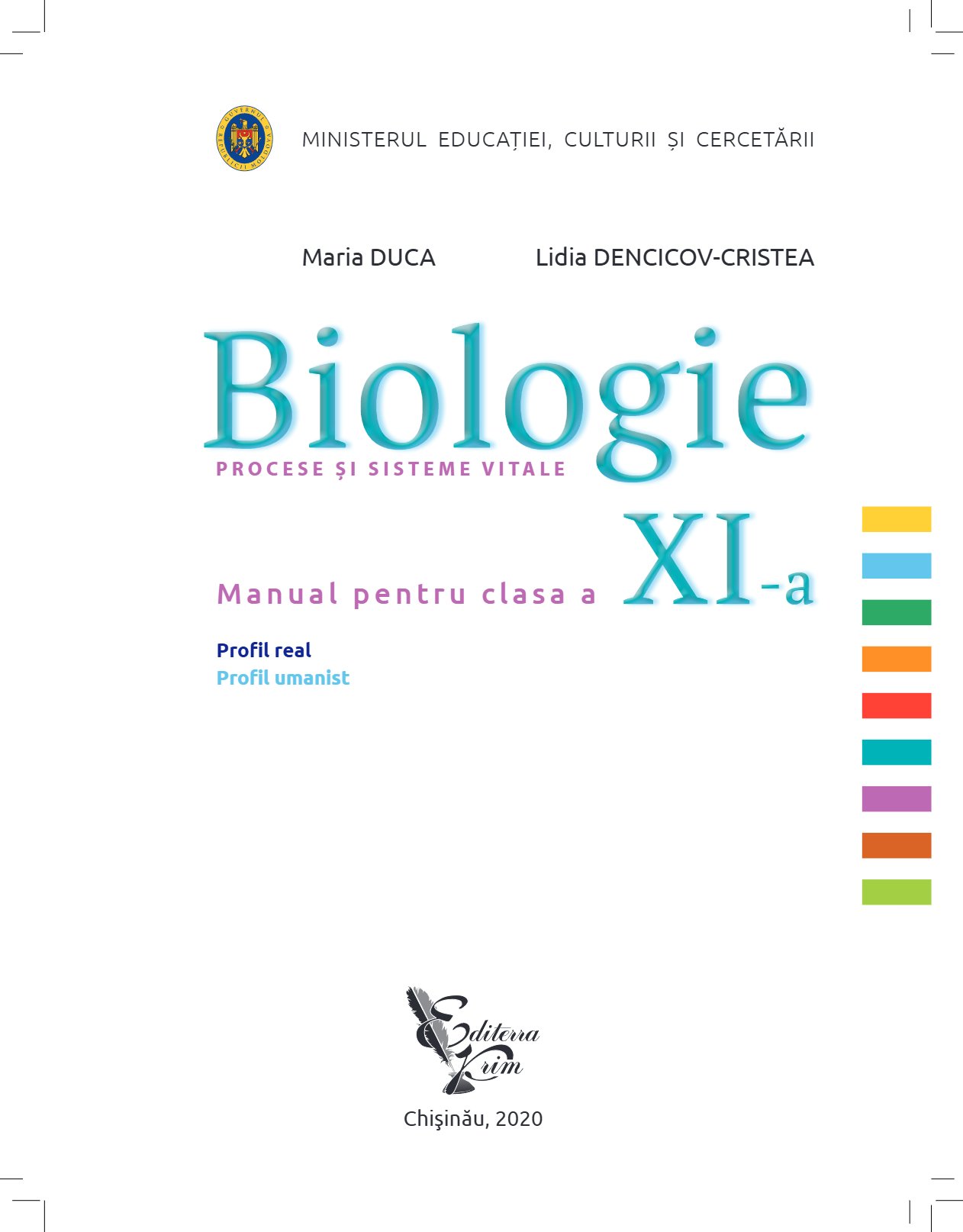 Biologie: Procese şi sisteme vitale: Manual pentru clasa a XI-a